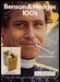 Benson & Hedges 100's 1970s Print Advertisement 1977 Guy Bent Cigarette Benson & Hedges