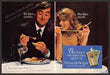 Benson & Hedges 1980s Print Advertisement (2 page) 1985 Oysters & Pearls Benson & Hedges