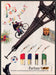 Bic Parfum 1980s Print Advertisement 1989 Paris in your pocket (Not the perfume) Bic Parfum