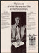 Bill Blass 1980s Print Advertisement 1984 New Woman List Likes & Don't Likes Bill Blass