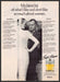 Bill Blass 1980s Print Advertisement 1985 List About Women (Not the product) Bill Blass
