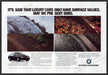 BMW Car 1990s Print Advertisement (2 page) 1994 For all Weather Seasons BMW