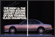 BMW L6 Car Luxury Edition Touring 1980s Print Advertisement (2 Page) Ad 1987 Fetch-the-Paper
