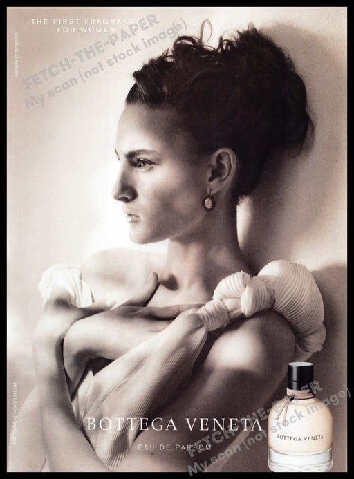 Bottega Veneta 2010s Magazine Print Advertisement 2012 Portman (Not the product) Bottega Veneta