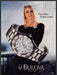 Bulova Watch Marine Star 2000s Print Advertisement 2004 Time flies Bulova Soars Fetch-the-Paper