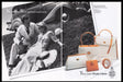 Cache 1980s Print Advertisement (2 pgs) 1989 Fetch the Paper!