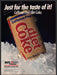 Caffeine Free Diet Coke 1980s Magazine Print Advertisement Ad 1985 Soda Pop Fetch-the-Paper