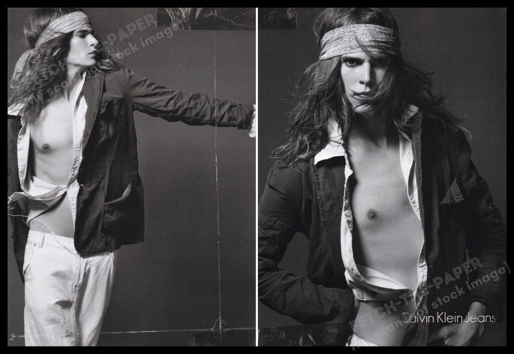 Calvin Klein 2000s Print Advertisement (2 pgs) 2007 Fetch the Paper!