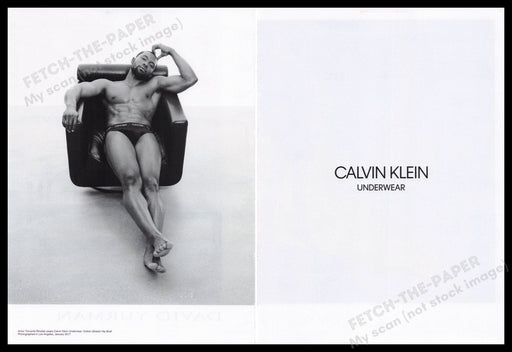 Calvin Klein 2000s Print Advertisement (2 pgs) 2017 Fetch the Paper!