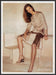 Calvin Klein Clothing Shoes 2000s Print Advertisement 2005 Legs Sitting on Table Fetch-the-Paper
