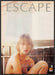 Calvin Klein Escape Bare 1990s Print Advertisement 1995 Wet Hair Model Fetch-the-Paper