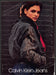 Calvin Klein Jeans Talisa Soto 1980s Print Advertisement 1983 Wall Dark Sexy Fetch-the-Paper