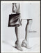 Calvin Klein Shoes 2000s Print Advertisement Ad 2009 Skirt Legs Black & White Fetch-the-Paper