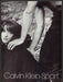 Calvin Klein Sport 1980s Print Advertisement Ad 1987 Couple Clothing Fetch-the-Paper