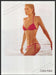Calvin Klein Swimwear Doutzen Kroes 2000s Print Advertisement 2009 Bikini Water Fetch-the-Paper