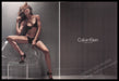 Calvin Klein Underwear 2000s Print Advertisement (2 pages) 2005 Sexy Long Legs Fetch the Paper!