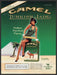 Camel Turkish Jade 2000s Print Advertisement 2001 Green Cigarette Girl Fetch-the-Paper