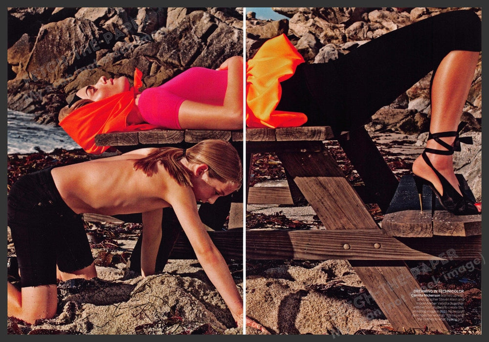 Camilla Nickerson 2010s Magazine Photo Fetch-the-Paper