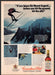 Canadian Club 1970s Print Advertisement 1976 Ski Jumper Mount Asgard Fetch-the-Paper