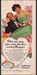 Cashmere Bouquet Soap 1940s Print Advertisement Ad 1949 Happy Couple Fetch-the-Paper