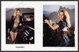 Chanel Clothing 2010s Print Advertisement (2 pages) 2010 Couple Car Legs Sexy Fetch-the-Paper