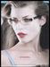 Chanel Eyewear Glasses 2000s Print Advertisement Ad 2004 Sexy Model Fetch the Paper!