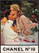 Chanel No. 19 Perfume 1980s Print Advertisement Ad 1986 Neck Kissing Couple Fetch-the-Paper