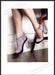 Chanel Shoes 2010s Print Advertisement 2012 Fashion Purple Model Legs Fetch-the-Paper