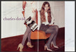Charles David Shoes 2000s Print Advertisement (2 pages) 2008 Legs Purple Tights Fetch the Paper!