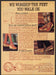 Cherokee of California 1980s Magazine Print Ad 1981 "Worship the feet..." Fetch-the-Paper