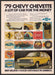 Chevrolet Chevette 1970s Print Advertisement 1979 Best-Selling Hatchback Fetch-the-Paper