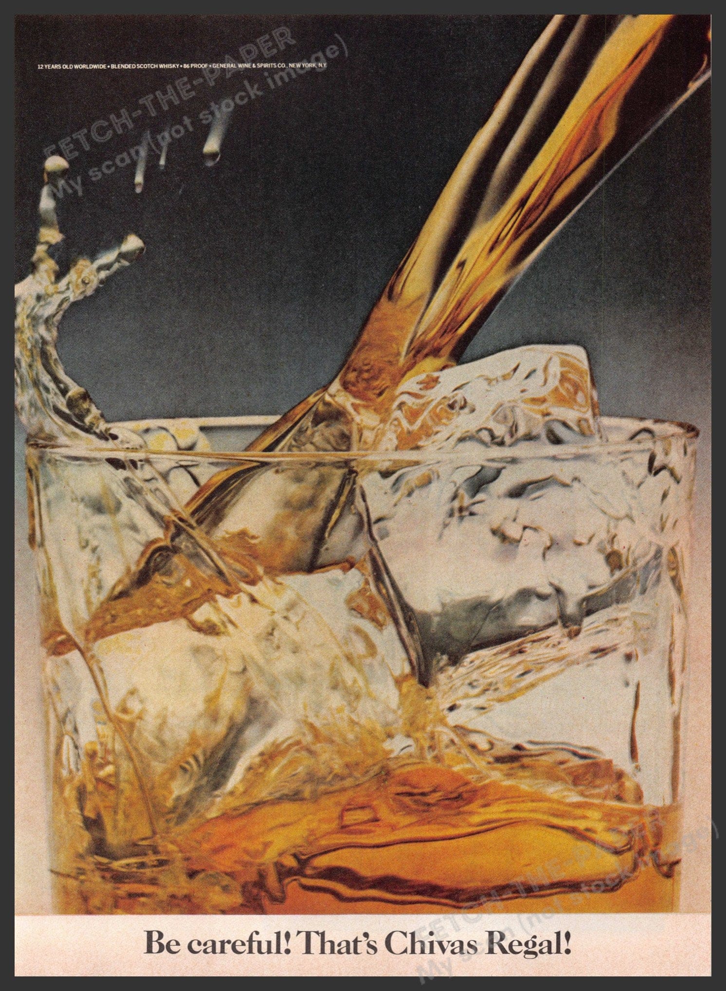 Vintage Chivas Regal 1980s Print Ad - Original 1982 Advertisement ...