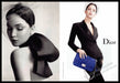 Christian Dior 2010s Print Advertisement (2 pages) 2013 Black Veil Christian Dior