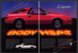 Chrysler Laser XT 1980s Magazine Print Advertisement (2 pages) 1985 Chrysler Laser XT