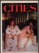 Cities Shoes 1980s Print Advertisement 1982 Legs Girls Cube City Night Lights Fetch-the-Paper