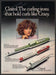 Clairol Curling Irons 1980s Print Advertisement 1981 "Hold curls like crazy" Clairol