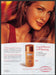 Clarins Paris Liquid Bronze Tan 2000s Print Advertisement 2005 Petra Nemcova Fetch-the-Paper