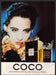 Coco Chanel Perfume Paris 1980s Print Advertisement Ad 1986 Fetch-the-Paper