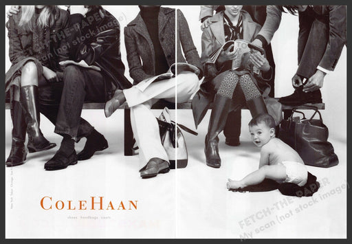 Cole Haan 2000s Print Ad Fetch-the-Paper