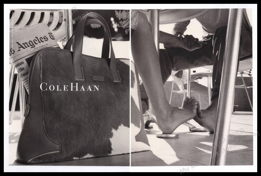 Cole Haan 2000s Print Advertisement (2 pgs) 2017 Fetch the Paper!