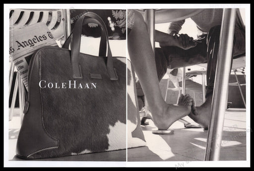 Cole Haan 2000s Print Advertisement (2 pgs) 2017 Fetch the Paper!
