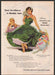 Colgate's Veto Deodorant 1940s Print Advertisement Ad 1949 Uses Duratex Fetch-the-Paper