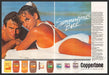 Coppertone Suntan Lotion Tanned Couple 1980s Print Advertisement Ad (2 pgs) 1988 Coppertone