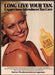 Coppertone Tan Care 1970s Print Advertisement 1976 Skin Bare Shoulders Fetch-the-Paper