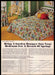 Cosmo's Boutique 1970s Print Advertisement 1977 Garden Bouquet Linen Cosmo's Boutique
