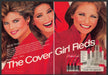 Cover Girl Red Lipsticks 1980s Print Advertisement (2 page) 1982 Tiegs Brinkley Fetch-the-Paper