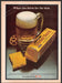 Cracker Barrel Cheese 1970s Print Advertisement 1979 Kraft with Beer Mug Cracker Barrel