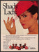 Cutex Nail Polish 1980s Print Advertisement 1981 Shady Lady Fetch-the-Paper