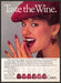 Cutex Nail Polish 1980s Print Advertisement 1982 Taste the Wine Eating a Grape Fetch-the-Paper