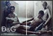 D&G Dolce & Gabbana 2000s Magazine Print Advertisement (2 pgs) 2006 Legs Couples Dolce & Gabbana